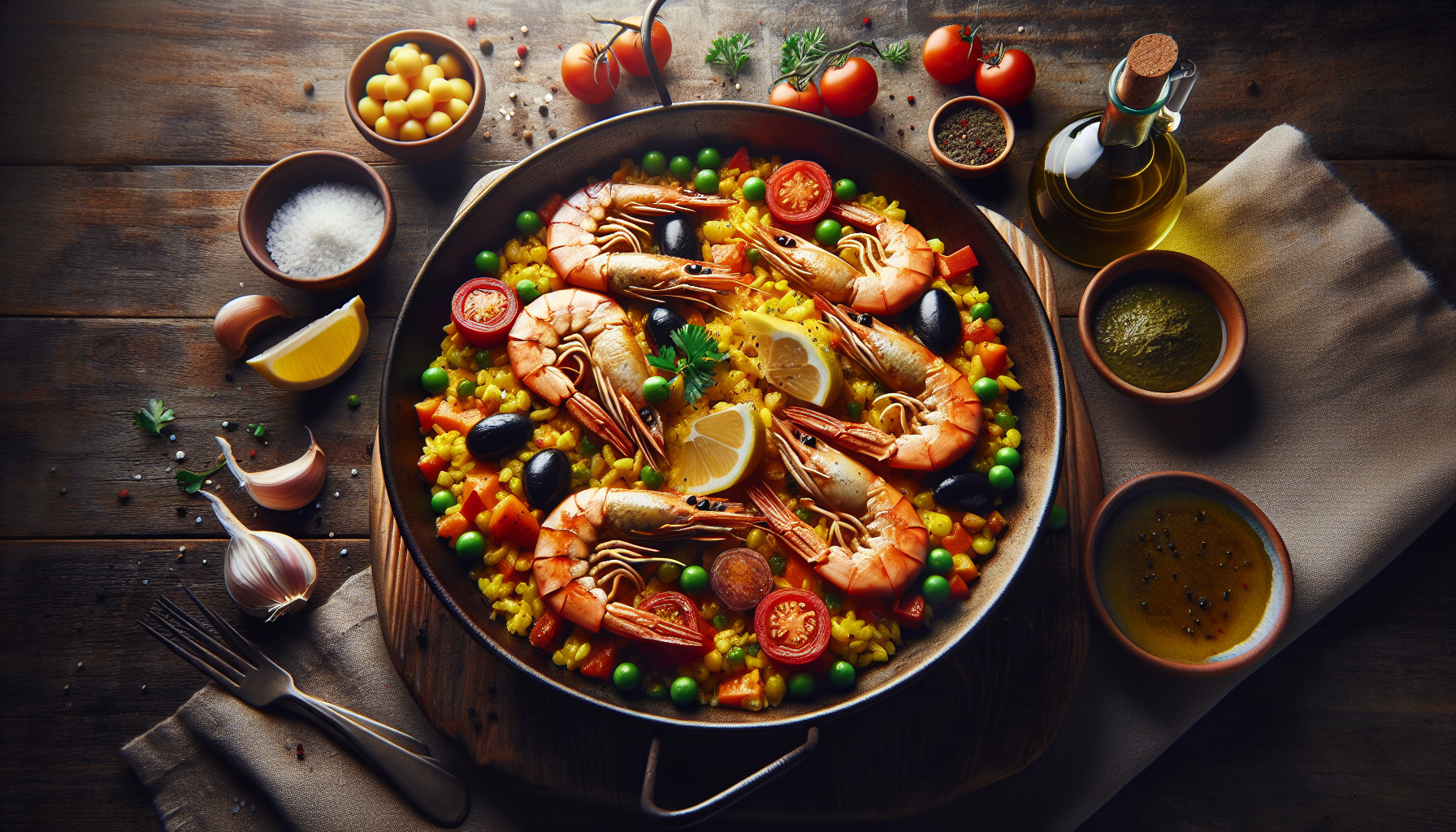 paella la valenciana